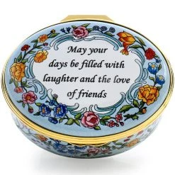 Halcyon Days May Your Days Enamel Box