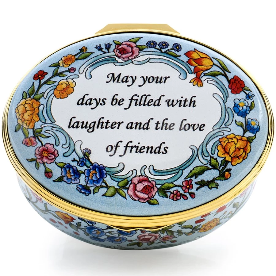 Halcyon Days May Your Days Enamel Box 3 Halcyon Days May Your Days Enamel Box