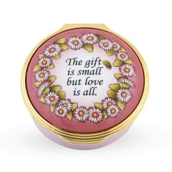 Halcyon Days The Gift Is Small But Love Is All Box