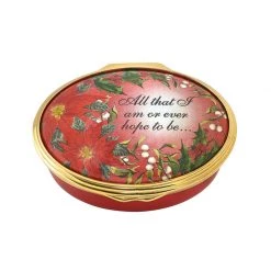 Halcyon Days All That I Am Enamel Box