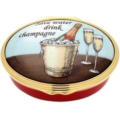 Halcyon Days Save Water, Drink Champagne Box -Collectibles Sales Store unnamed file 4078