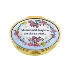 Halcyon Days Mothers & Daughters Enamel Box