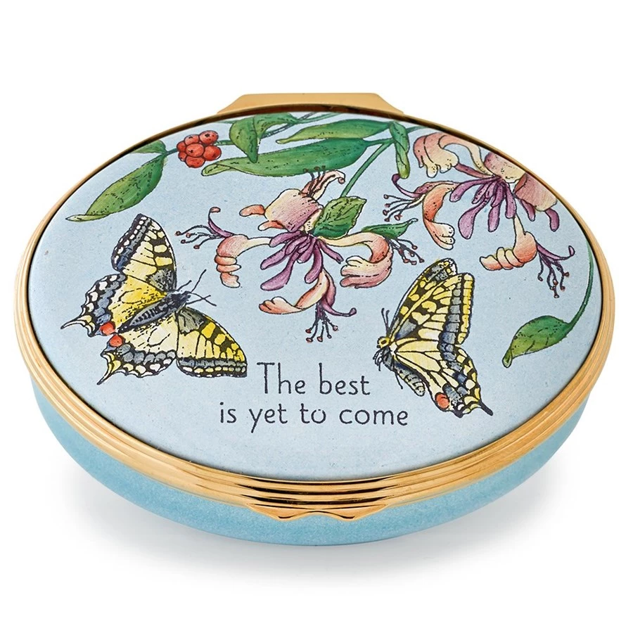 Halcyon Days The Best Is Yet To Come Oval Box 4 Halcyon Days The Best Is Yet To Come Oval Box - Image 2