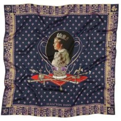 Halcyon Days The Longest Reigning Silk Scarf