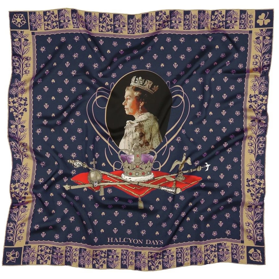 Halcyon Days The Longest Reigning Silk Scarf 3 Halcyon Days The Longest Reigning Silk Scarf