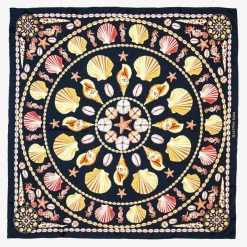 Halcyon Days Shells Silk Scarf