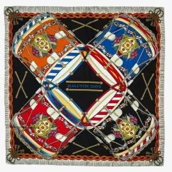 Halcyon Days Drums Silk Scarves