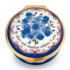 Halcyon Days It Does Not Matter Enamel Box