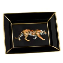 Halcyon Days Tiger Trinket Tray