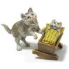 Scully & Scully Austrian Bronze Cat With Kitten In Cradle -Collectibles Sales Store unnamed file 417