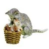 Scully & Scully Austrian Bronze Cat With Kitten In Basket -Collectibles Sales Store unnamed file 419