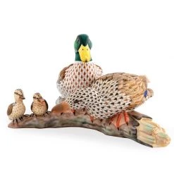 Herend Reserve Mallard Duck Family
