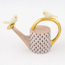 Herend Watering Can With Birds -Collectibles Sales Store unnamed file 444