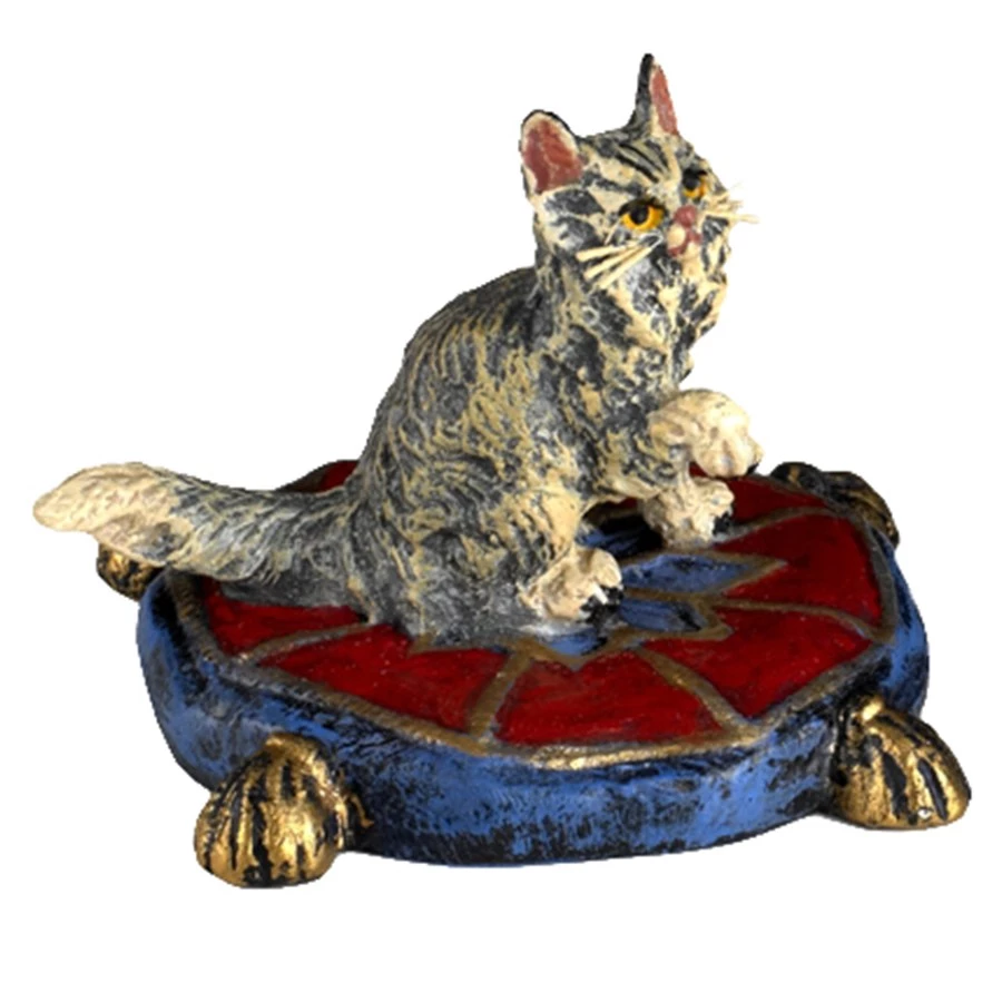 Scully & Scully Austrian Bronze Cats On Pillows 4 Scully & Scully Austrian Bronze Cats On Pillows - Image 2