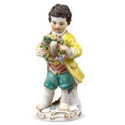 Meissen Gardener Children Figurines