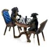 Scully & Scully Austrian Bronze Dachshunds Playing Chess Figurine 2 Scully & Scully Austrian Bronze Dachshunds Playing Chess Figurine -Collectibles Sales Store unnamed file 522