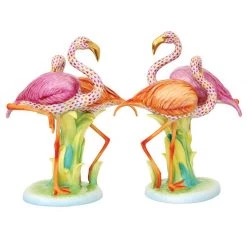 Herend Reserve Flamingo Duet