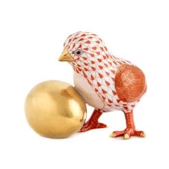 Herend Baby Chick With Egg