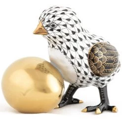 Herend Baby Chick With Egg -Collectibles Sales Store unnamed file 544