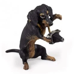 Scully & Scully Austrian Bronze Dachshund Photographer Figurine