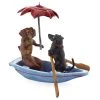 Scully & Scully Austrian Bronze Dachshunds In Boat 1 Scully & Scully Austrian Bronze Dachshunds In Boat -Collectibles Sales Store unnamed file 654