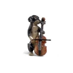 Scully & Scully Austrian Bronze Dachshund Musicians 11 Scully & Scully Austrian Bronze Dachshund Musicians -Collectibles Sales Store unnamed file 666