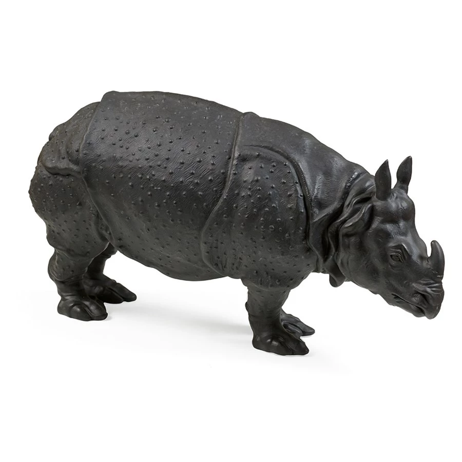 Nymphenburg Porcelain Rhinoceros 3 Nymphenburg Porcelain Rhinoceros