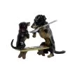Scully & Scully Austrian Bronze Feeding Dachshunds Figurine -Collectibles Sales Store unnamed file 686