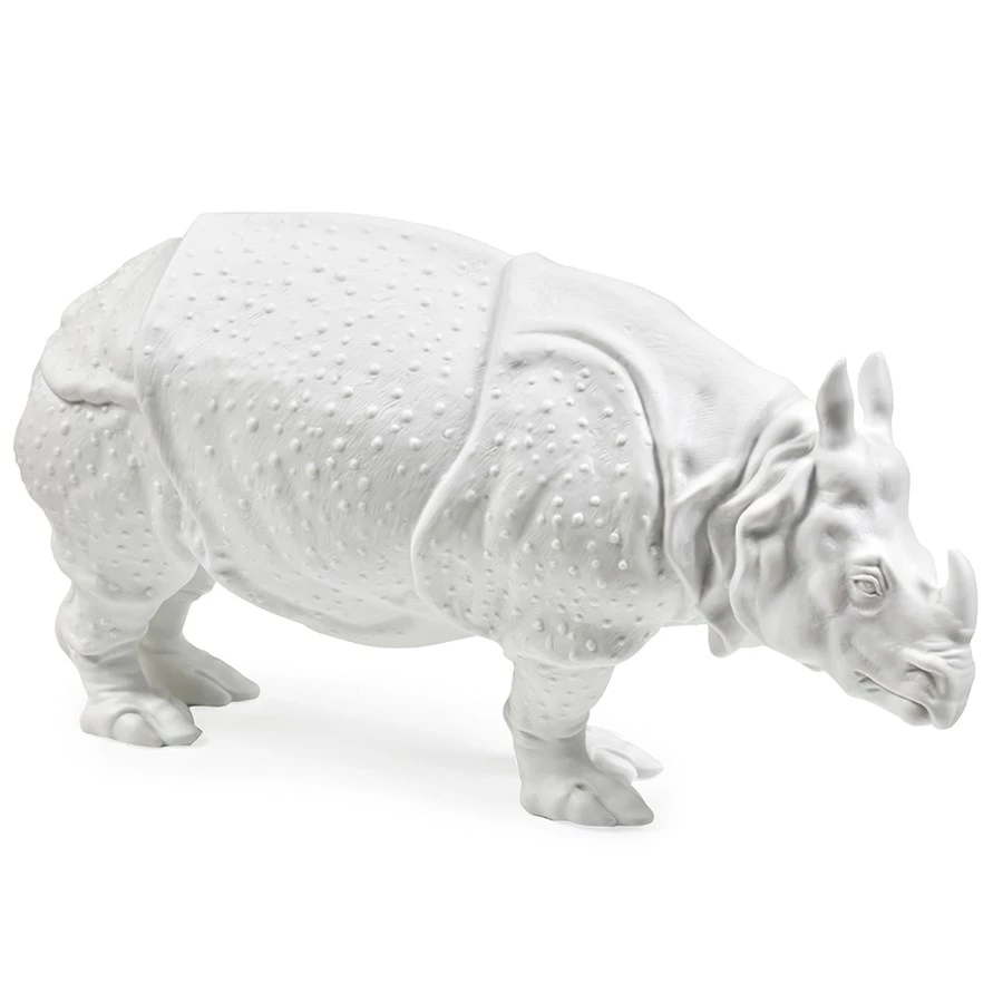 Nymphenburg Porcelain Rhinoceros 4 Nymphenburg Porcelain Rhinoceros - Image 2
