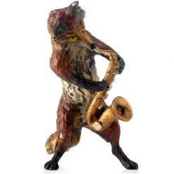 Scully & Scully Austrian Bronze Fox Orchestra -Collectibles Sales Store unnamed file 736