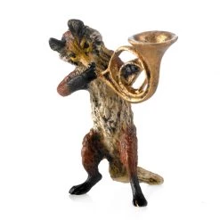 Scully & Scully Austrian Bronze Fox Orchestra -Collectibles Sales Store unnamed file 744
