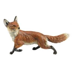 Scully & Scully Austrian Bronze Fox Head Turned To Left Figurine