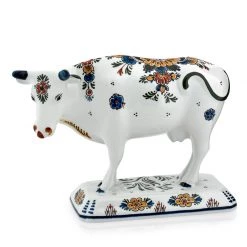 Scully & Scully Royal Delft Polychrome Cow