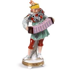 Scully & Scully Porcelain Musician With Concertina