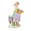 Scully & Scully Porcelain Girl With Lamb