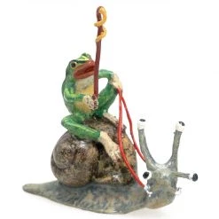 Scully & Scully Austrian Bronze Frog At Snail's Pace Small