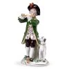 Scully & Scully Porcelain Boy Playing Flute With Dog -Collectibles Sales Store unnamed file 861