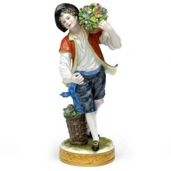 Scully & Scully Porcelain Male Gardener