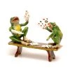 Scully & Scully Austrian Bronze Two Frogs Playing Cards Figurine -Collectibles Sales Store unnamed file 902