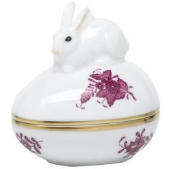 Herend Egg Bonbonniere With Bunny -Collectibles Sales Store unnamed file 903