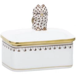 Herend Owl Box -Collectibles Sales Store unnamed file 947