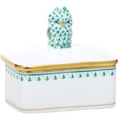 Herend Owl Box -Collectibles Sales Store unnamed file 952