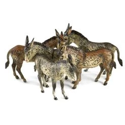 Austrian Bronze Donkey Group