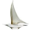 Scully & Scully Clear & Gold Crystal Sailboat -Collectibles Sales Store unnamed file 981