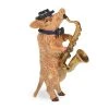 Scully & Scully Austrian Bronze Pig With Saxophone -Collectibles Sales Store unnamed file 984