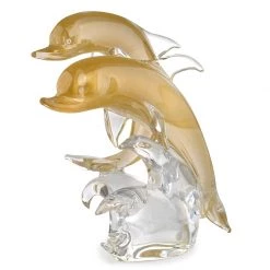 Scully & Scully Dolphin Couple Gold