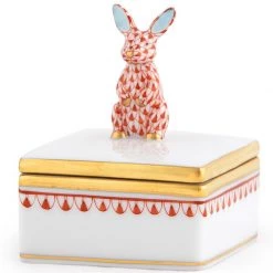 Herend Bunny Box