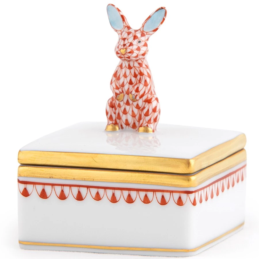 Herend Bunny Box 3 Herend Bunny Box